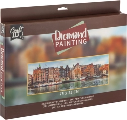 Pintura de diamantes CRAFT ID Amsterdam 75 × 25 cm