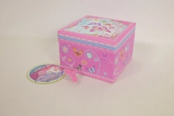 Caja de música clásica Pecoware con mariposas