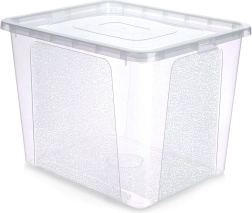 Caja de almacenamiento de plástico con tapa 30 l Vilde