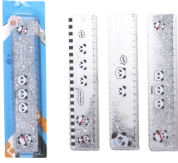 Regla de 20 cm con motivo de Panda