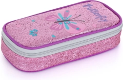 OXYBAG estuche escolar etui confort – mariposa con purpurina