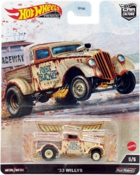 Hot Wheels Premium 1933 Willys Rust Bucket – modelo coleccionable de metal