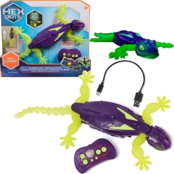 Gecko HEX BOTS gecko robótico teledirigido para pared con efectos luminosos