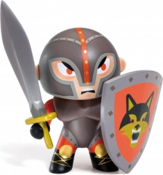 Figura del caballero Lobo Salvaje de DJECO