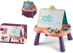 Tablero de dibujo con mesita