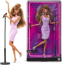 Mattel Barbie Signature muñeca coleccionable Whitney Houston con micrófono