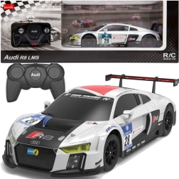 Coche RC 1:24 deportivo AUDI R8 LMS – blanco