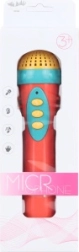 Micrófono infantil de plástico con melodías
