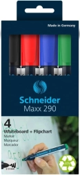 Schneider set de rotuladores Maxx para pizarras, 4 uds