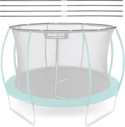 Neo-Sport aro superior para red de trampolín 252 cm (8 ft), tipo C
