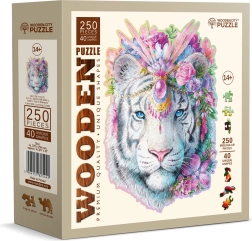Puzle de madera WOODEN CITY Tigre místico – 250 piezas