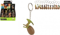 Llavero de dinosaurio en huevito