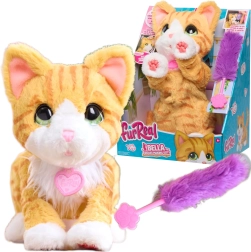 FurReal gatito interactivo Bella – compañero de peluche para jugar 30 cm