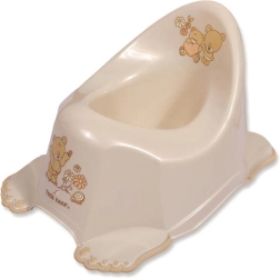 Orinal infantil musical con antideslizante – osito beige