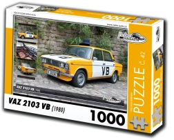 Puzzle RETRO-AUTA VAZ 2103 VB (1980) – 1000 piezas
