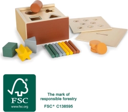 Caja Montessori multifuncional de encaje small foot
