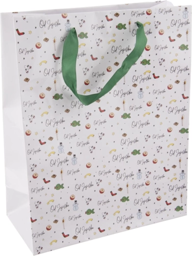 Bolsa de regalo de papel de Papá Noel 26 × 12 × 32 cm
