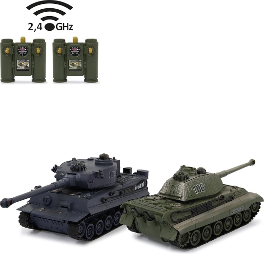Batalla de tanques Tiger RC Jamara 2,4 GHz