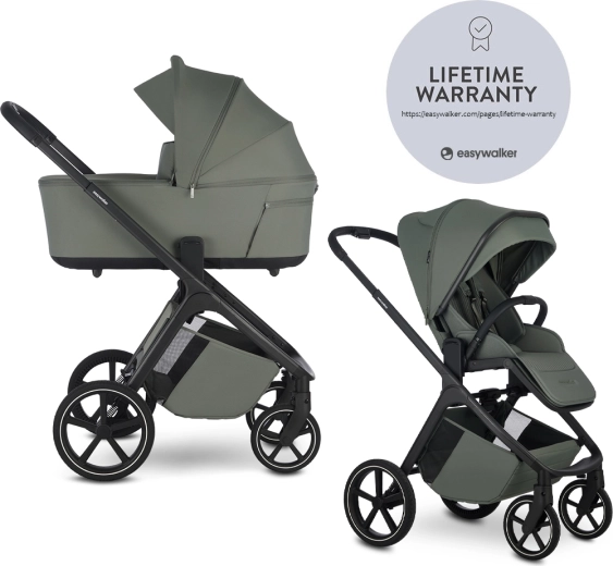 Cochecito combinado Easywalker Zoey Go mineral green