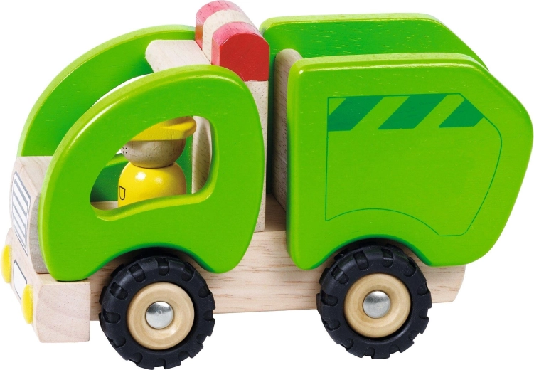 Coche de cenicero de madera - 1 pieza