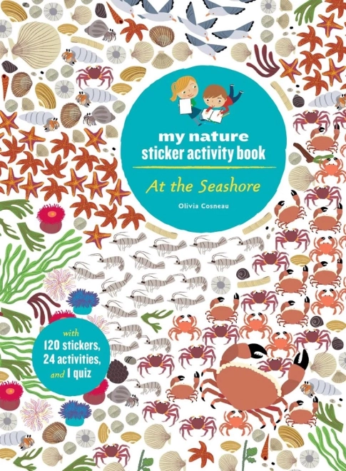 Chronicle Books libro de actividades con pegatinas – Costa