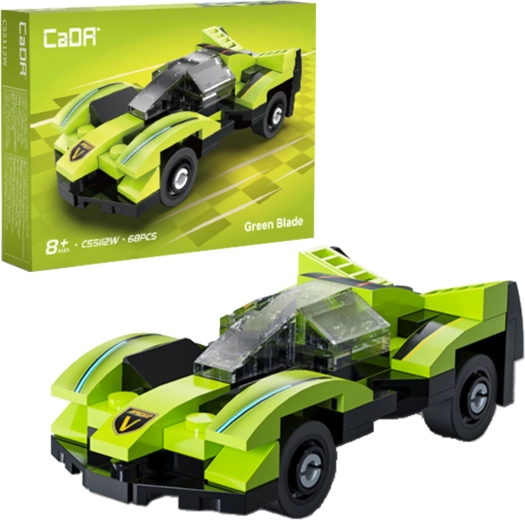 Kit de construcción CaDA coche de carreras Green Blade (68 piezas)