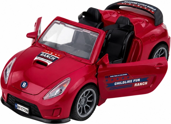 Cabriolet con puertas que se abren