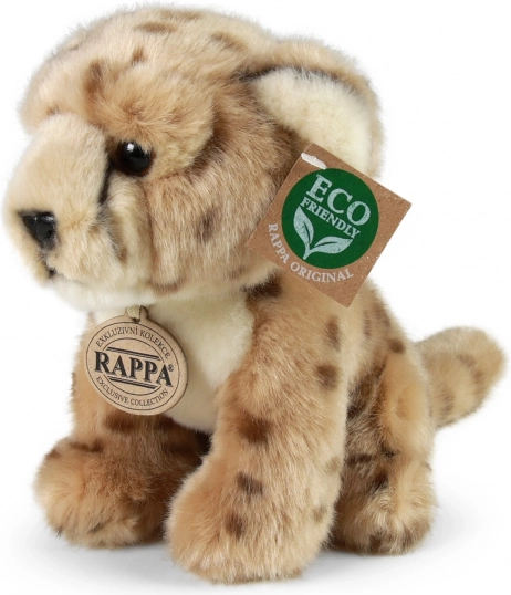 Guepardo de peluche sentado 18 cm eco friendly