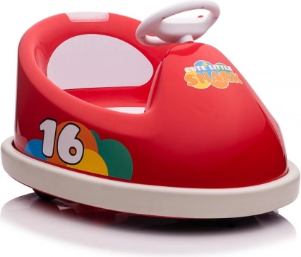 Vehículo infantil rojo a batería