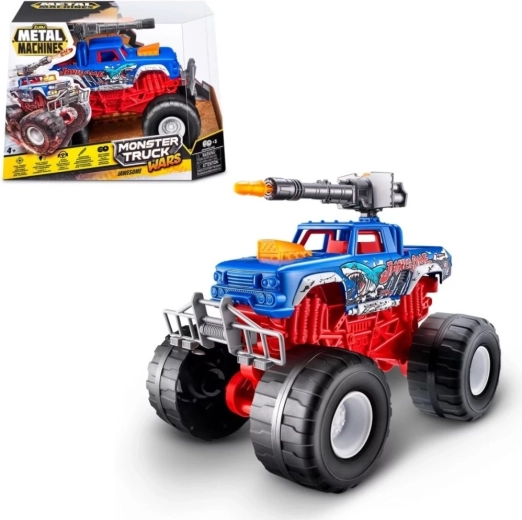 Cochecito metálico Monster Truck Metal Machines