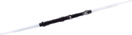 Espada extensible de doble cara con luz y sonido a pilas