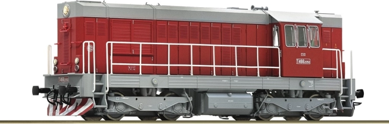 Locomotora diésel Roco T 466 2050 ČSD digital