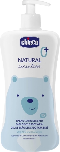 Chicco Natural Sensation gel de ducha con aloe y manzanilla 500 ml