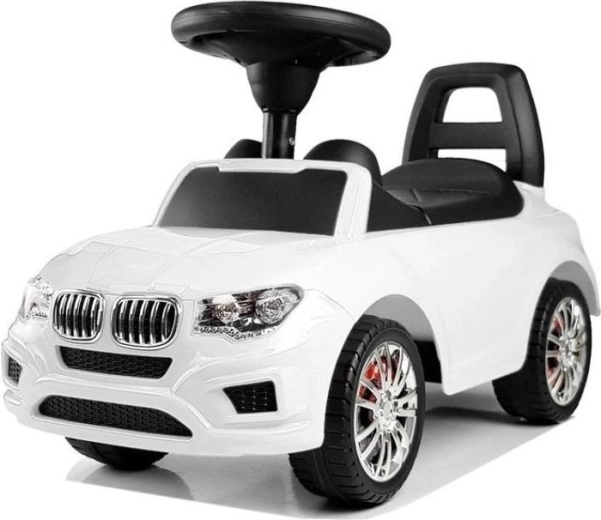 Correpasillos infantil SuperCar con sonido – blanco