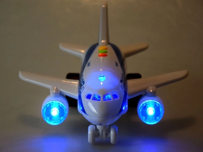 Luces en la cabina y en los motores