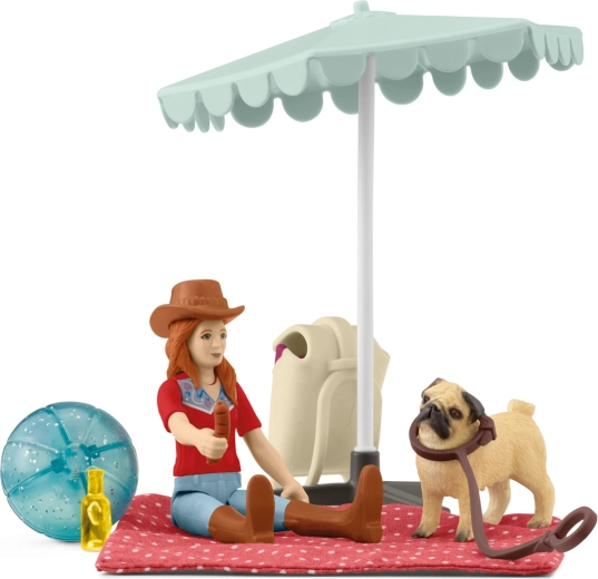 Excursión de día completo al lago – set de juego de minifiguras HORSE CLUB