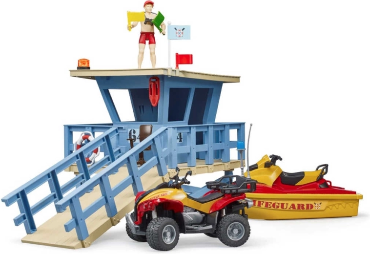 Figura de socorrista a escala 1:16