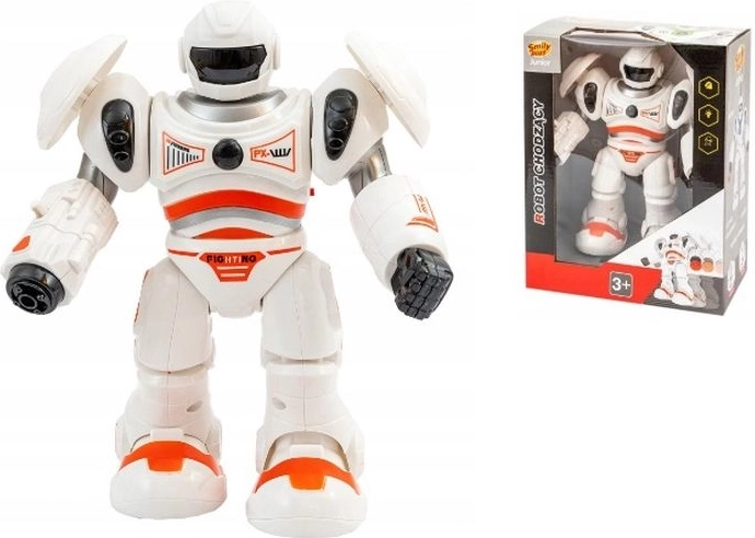 Robot interactivo andante SmilyPlay naranja
