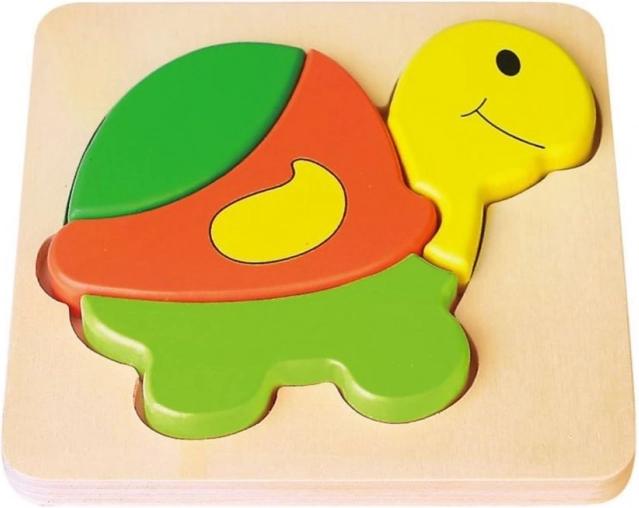 Puzzle de madera tortuguita BABU