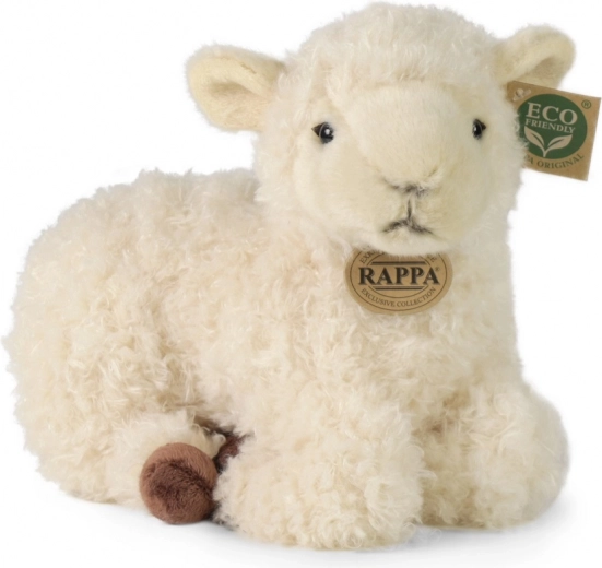 Ovejita de peluche recostada 25 cm ecológica