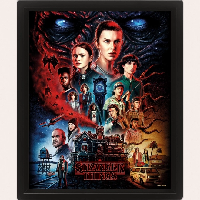 Cuadro 3D Stranger Things – Vecna