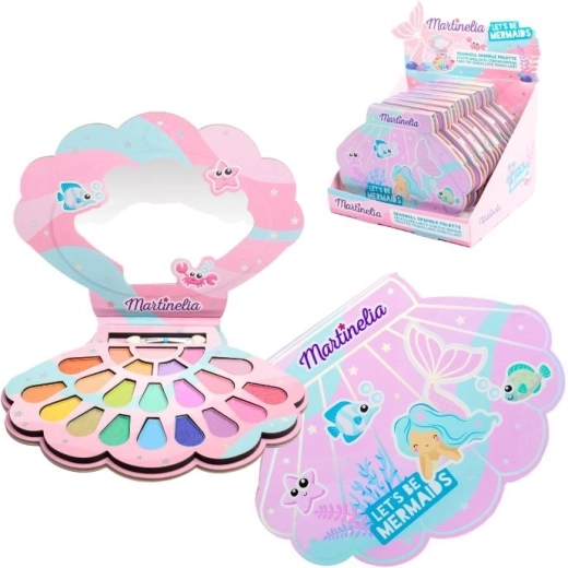 Martinelia Let’s Be Mermaids paleta de sombras de ojos concha - 1 unidad