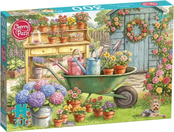 Puzzle Cherry Pazzi Jardín en flor, 300 piezas