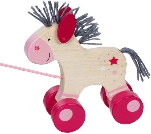 Caballito Lilia para tirar con cuerda