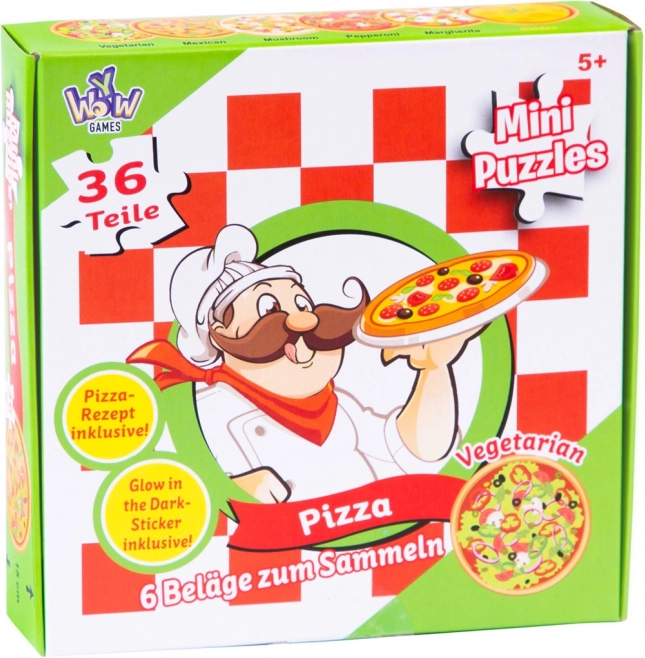 Puzzle redondo Pizza 36 piezas