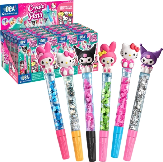 Set creativo Mini fábrica de bolígrafos Hello Kitty y sus amigas
