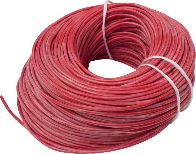 Cable de silicona de 2,5 mm², rojo, 100 m