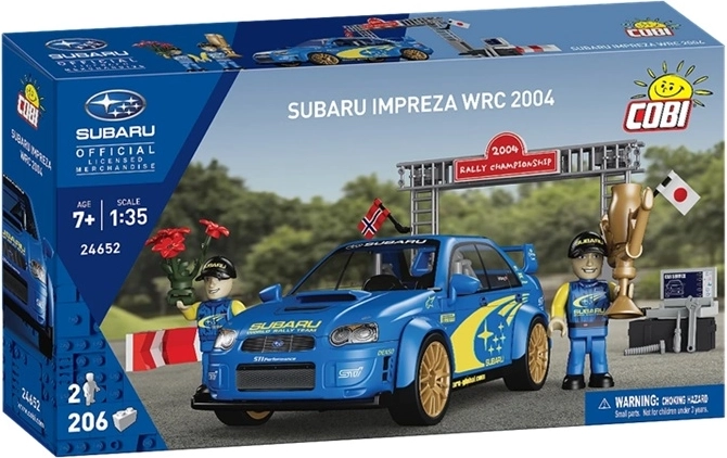 COBI Subaru Impreza WRC 2004 kit de construcción (206 piezas)