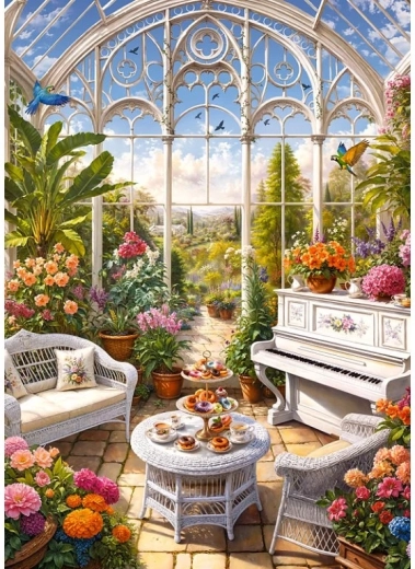 Puzzle Cherry Pazzi Oranžerie de los sueños 1000 piezas