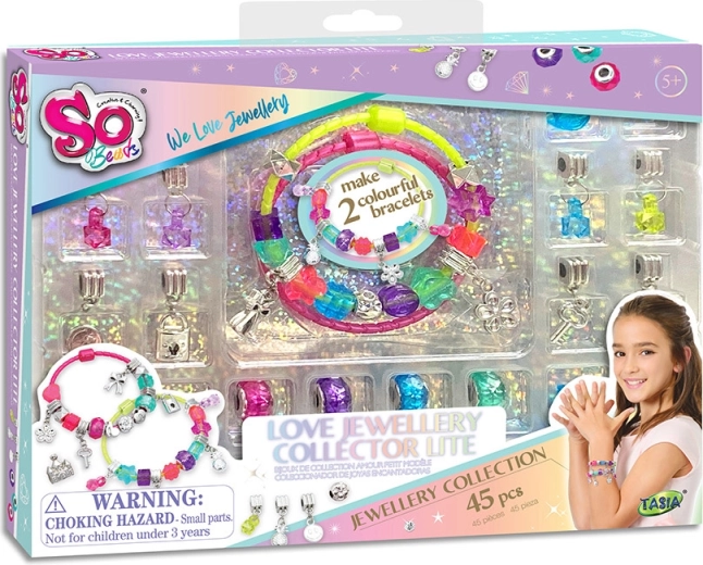 Set Tasia para hacer pulseras del amor (45 piezas)